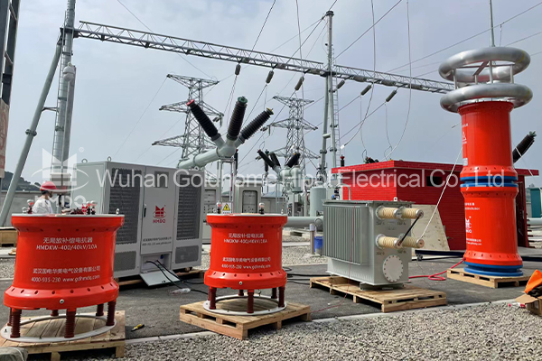 3640KVA-500KV discharge free induced voltage test system